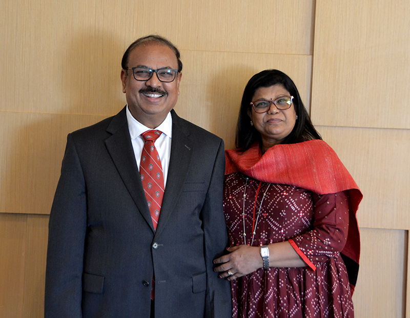 Krishna and Suchitra Ella